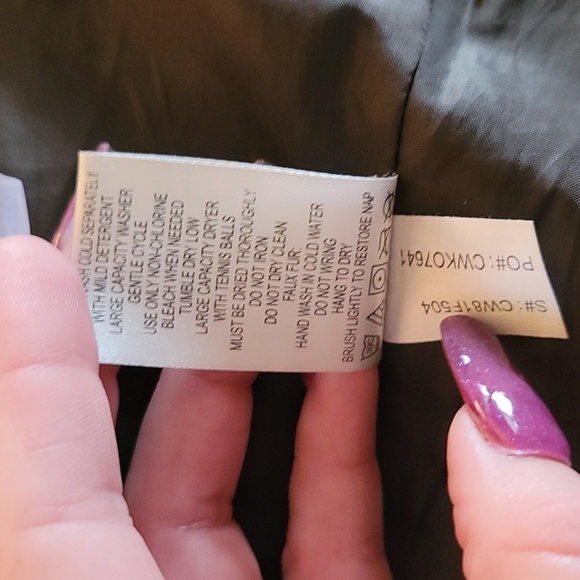 Calvin Klein 1X brown down winter coat - Picture 10 of 14